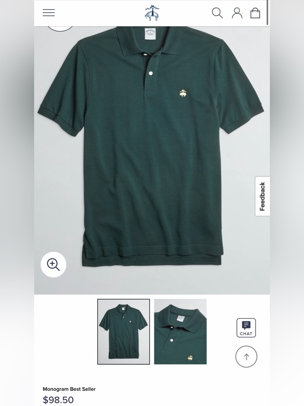 Brooks Brothers Supima Cotton Polo Shirt